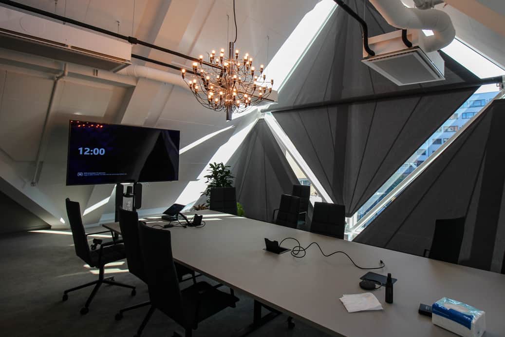 møterom solskjerming