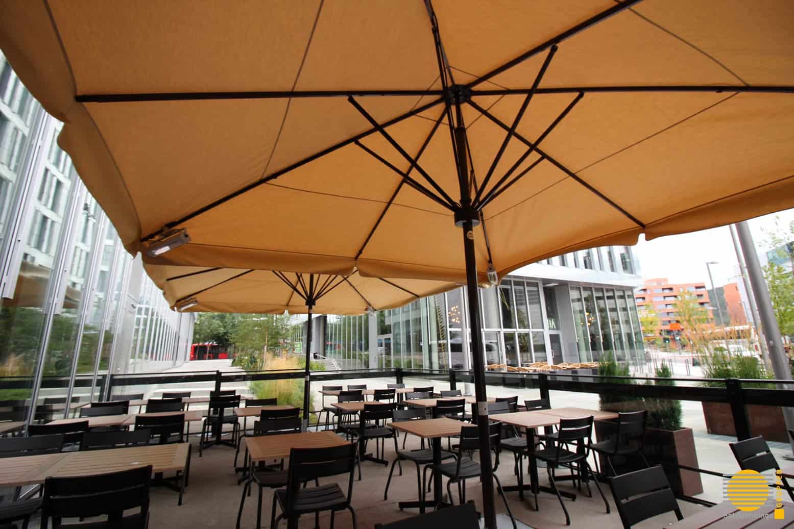 parasoller uteservering