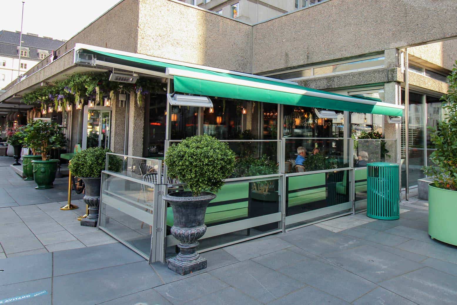 markise uteservering