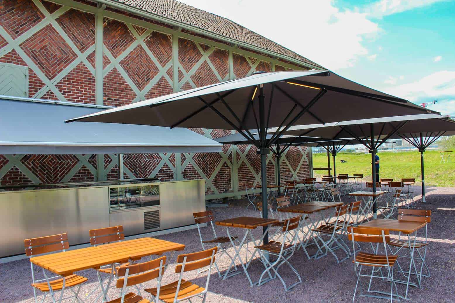 parasoller uteservering