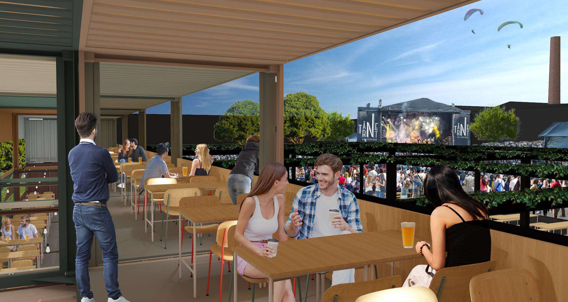 uteservering pergola