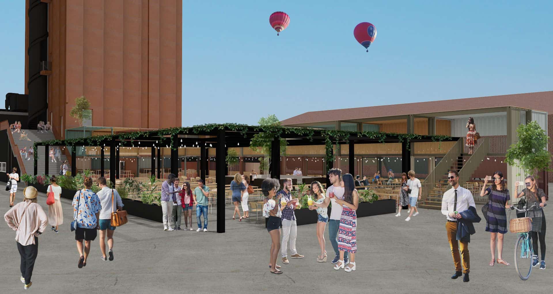 uteservering tårnet