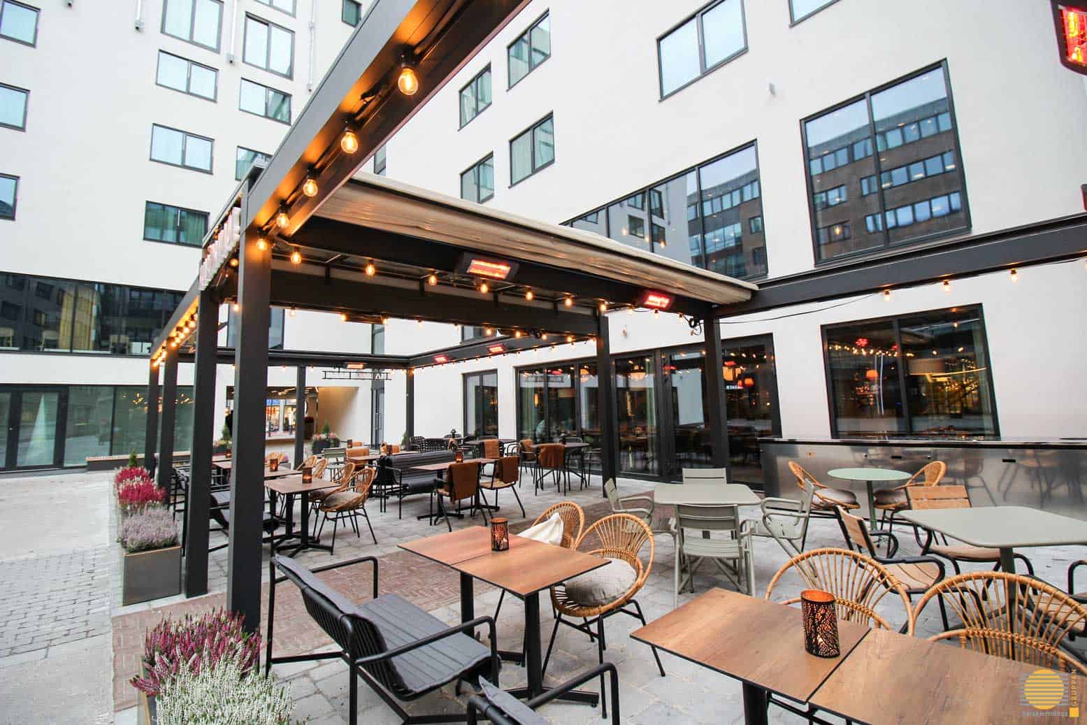 uteservering til hotell