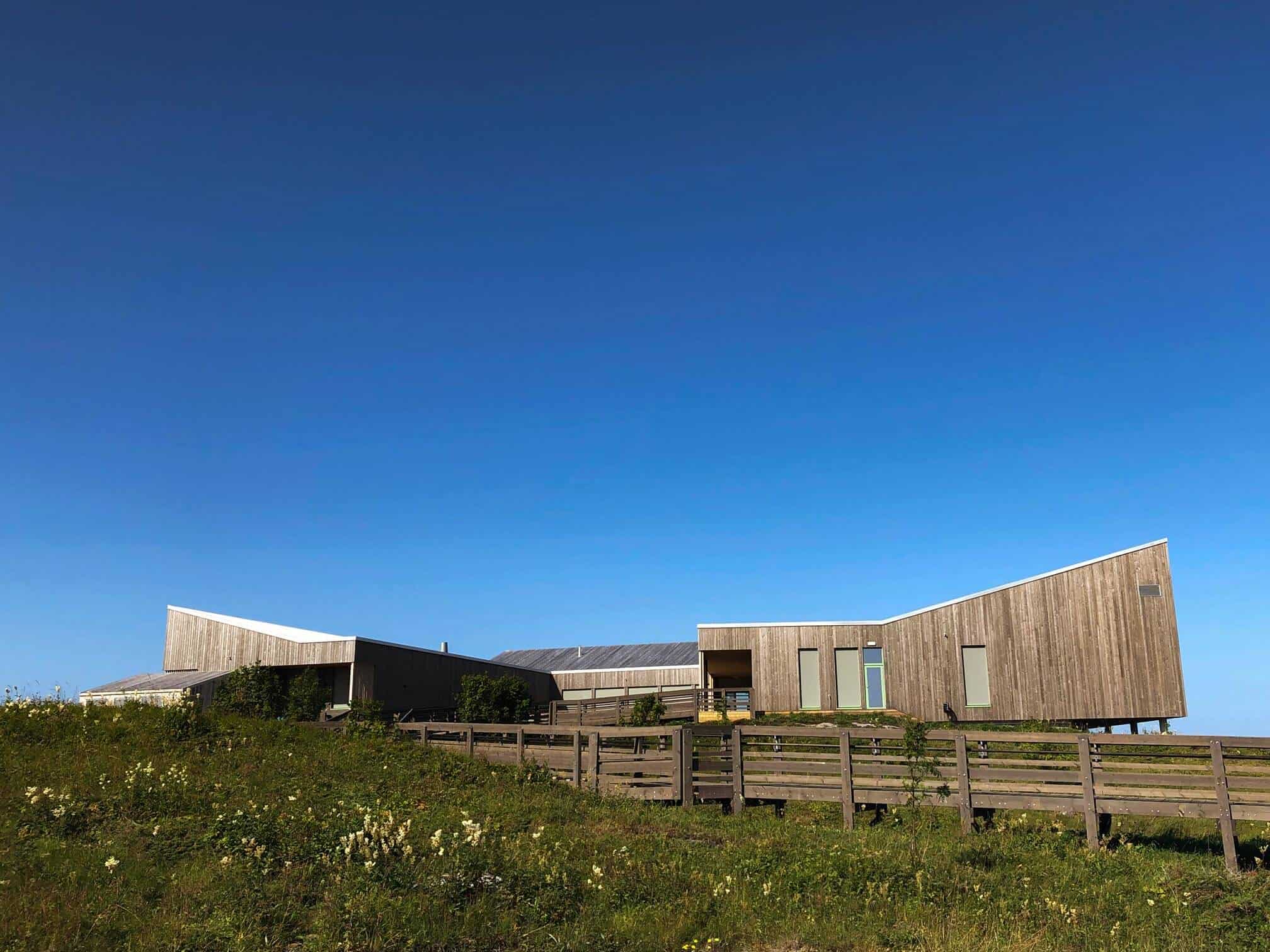 Vega Verdensarvsenter solskjerming